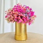 Gipsówka stabilizowana wiecznie żywa flower box