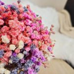 Gipsówka stabilizowana wiecznie żywa flower box