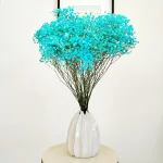 Gipsówka stabilizowana wiecznie żywa niebieska duży bukiet