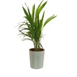 Ceramiczna osłonka wzorzysta niebieska 12,5cm