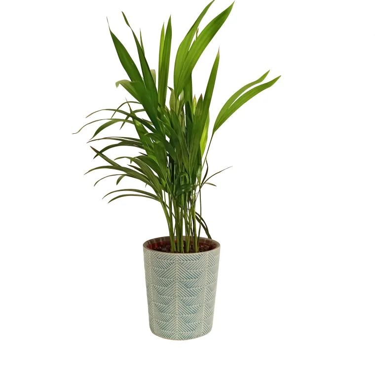 Ceramiczna osłonka wzorzysta niebieska 12,5cm