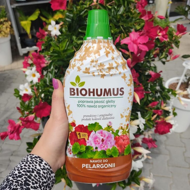 Biohumus nawóz do pelargonii 1L