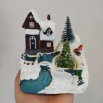 Zimowa sceneria w 3 wariantach na baterie