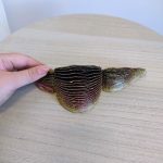 Zawieszka, bombka papierowa sopel h18cm