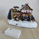 Świąteczne miasteczko na baterie