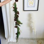 Girlanda sztuczna z szyszkami i dzwonkami dł.150cm