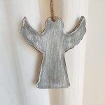 Anioł zawieszka, ozdoba na choinkę, h15cm