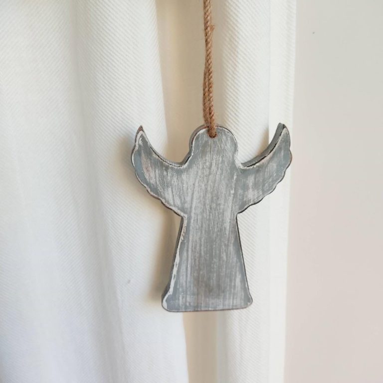 Anioł zawieszka, ozdoba na choinkę, h15cm