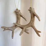 Zawieszka świąteczna rogi, 2szt