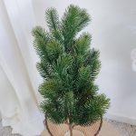 Sztuczna gałązka świerkowa, ombre, h60cm