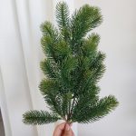 Sztuczna gałązka świerkowa, ombre, h60cm