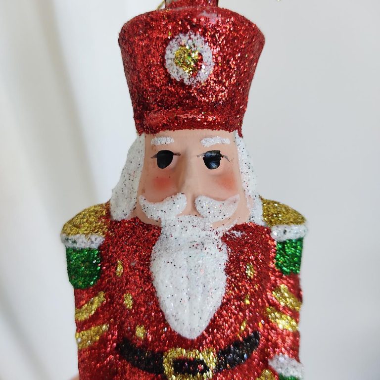 Żołnierzyk zawieszka, ozdoba na choinkę, h16cm