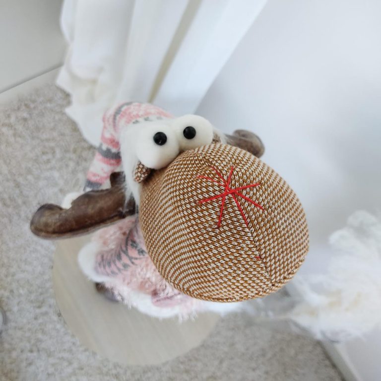 Renifer, ozdoba 76cm