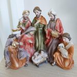 Szopka, scenka bożonarodzeniowa h20cm