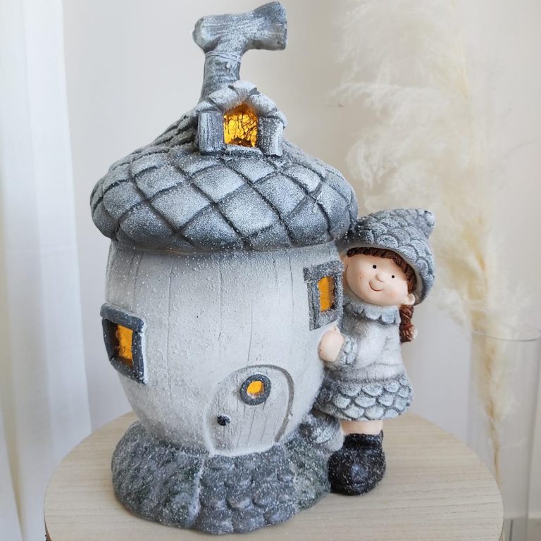 Domek żołądź, świecący 40cm