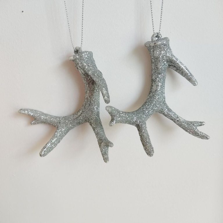 Zawieszka świąteczna rogi, 2szt