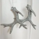 Zawieszka świąteczna rogi, 2szt