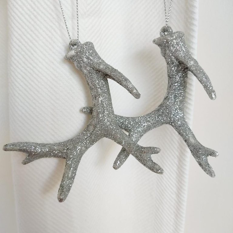 Zawieszka świąteczna rogi, 2szt