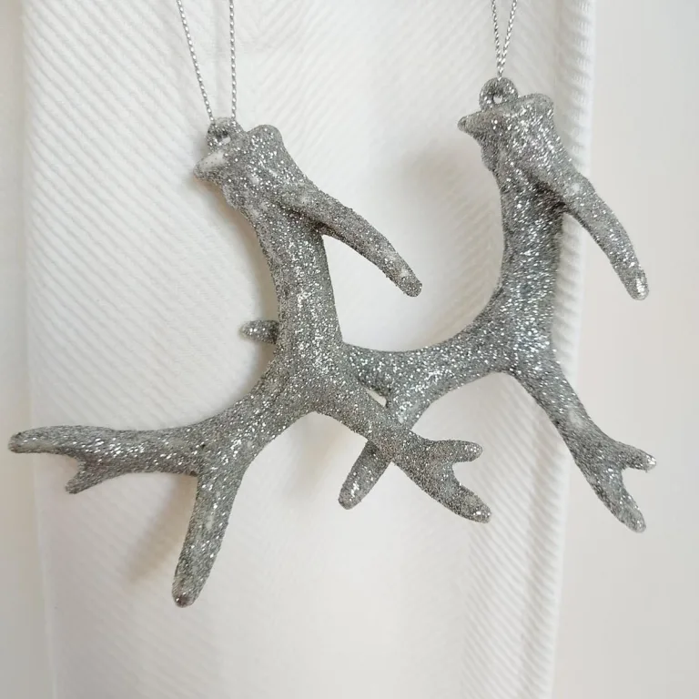 Zawieszka świąteczna rogi, 2szt