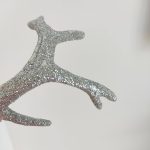 Zawieszka świąteczna rogi, 2szt