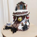 Ruchome miasteczko świąteczne kable w komplecie