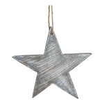 Gwiazda zawieszka, ozdoba na choinkę, h15cm