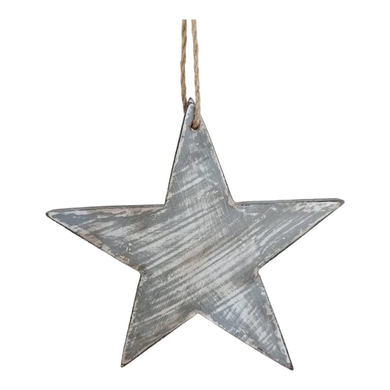 Gwiazda zawieszka, ozdoba na choinkę, h15cm