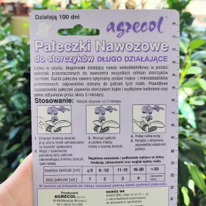 Pałeczki nawozowe do storczyków