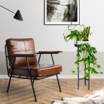 Industrialny kwietnik loftowy 3 doniczki wysoki