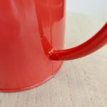 Konewka metalowa czerwona 1,3l