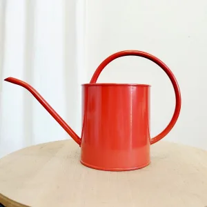 Konewka metalowa czerwona 1,3l