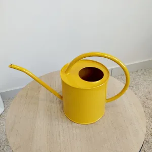 Konewka metalowa żółta 1,3l