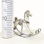 Konik na biegunach Dekoracja świąteczna 15cm