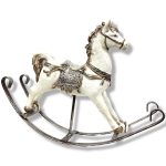 Konik na biegunach Dekoracja świąteczna 15cm