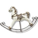 Konik na biegunach Dekoracja świąteczna 15cm