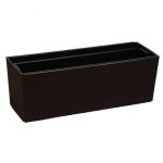 Doniczka plastikowa balkonowa podłużna biała