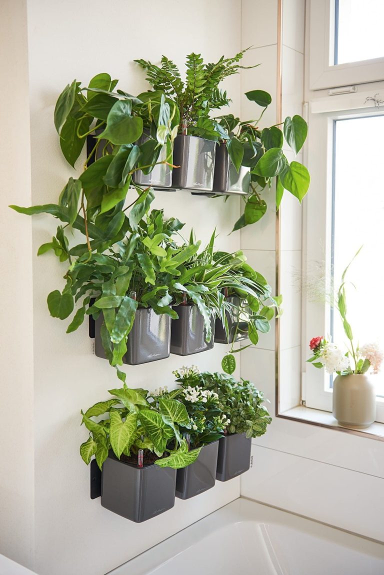 LECHUZA CUBE GLOSSY COLOR TRIPLE UCHWYT MAGNETYCZNY