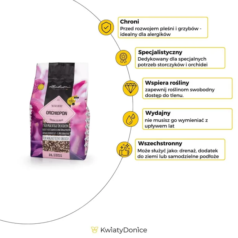 Lechuza  Orchid PON podłoże do storczyków 3L