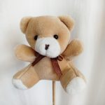 Miś na piku - dodatek do bukietu i dekoracji