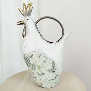 Konewka metalowa kura