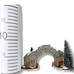 Mostek kamienny dekoracja świąteczna 8cm