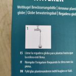 Nawadniacz do roślin szklana kula