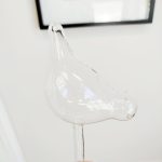 Nawadniacz do roślin szklany ptak