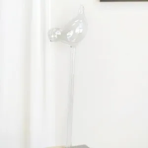 Nawadniacz do roślin szklany ptak