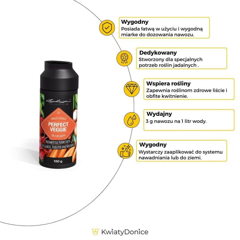 Nawóz długodziałający do upraw warzywnych PERFECT VEGGIE 150g