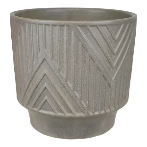 Osłonka ceramiczna Tilly  14cm  szara