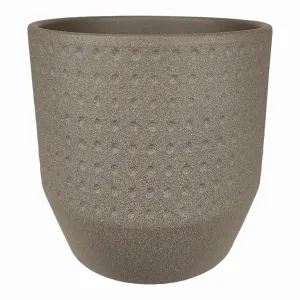 Osłonka ceramiczna Nola piaskowa 13cm