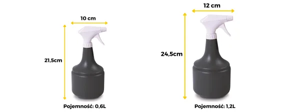 Spryskiwacz antracytowy