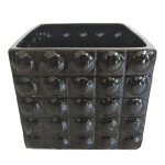 Osłonka ceramiczna Piano czarna 18x15cm