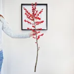 Ostrokrzew czerwony - Ilex żywa gałązka 100cm (Ilex Ve Rode Bes) 1szt.